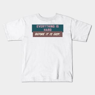 Motivation Kids T-Shirt